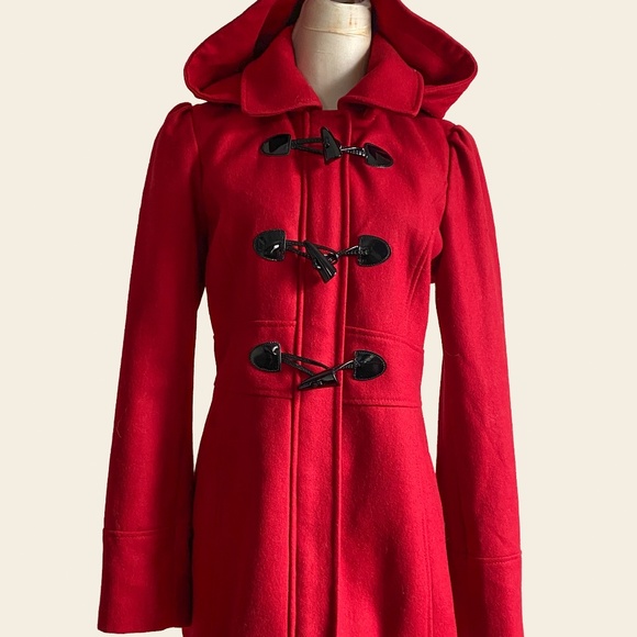 Guess Jackets & Blazers - Red Winter Coat by "Guess"